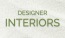 Designer Interiors text graphic